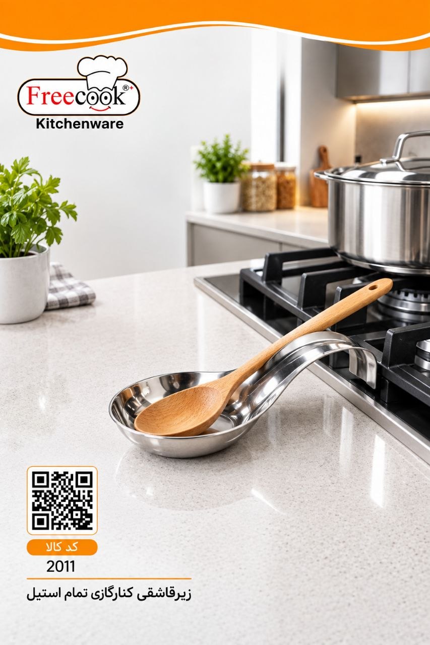 زیرقاشقی کنارگازی(استیل)۲۰۱۱